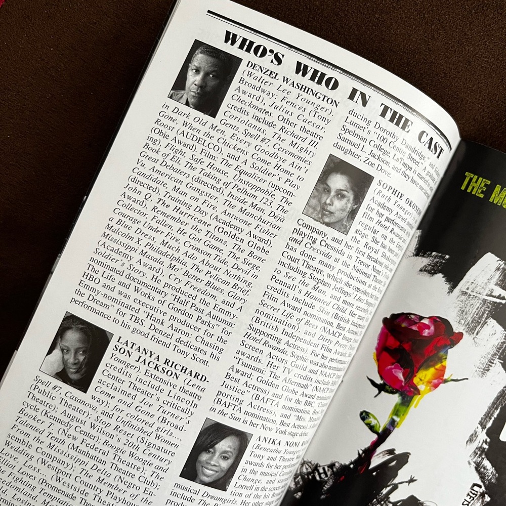 Raisin in the Sun Playbill - Picture 5 of 8